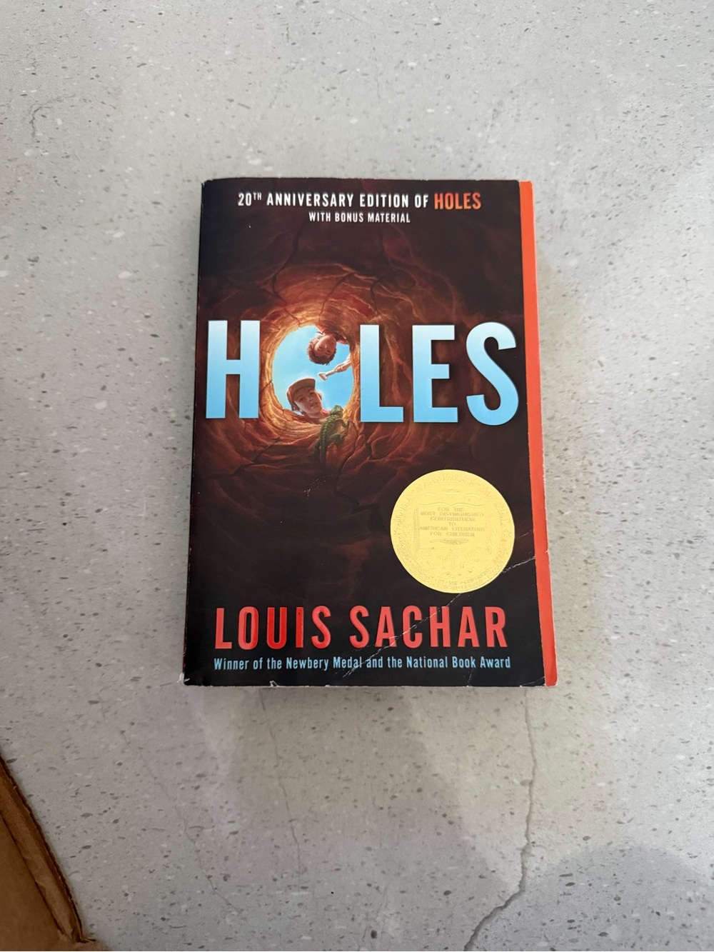 HOLES 20th Anniversary Edition - Black & Orange Cover